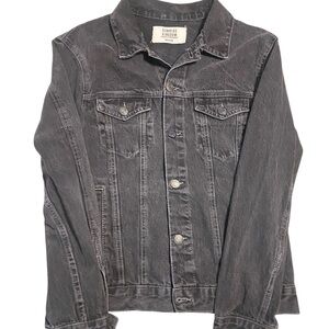 Sunrise Kingdom Black Denim Jacket Medium
